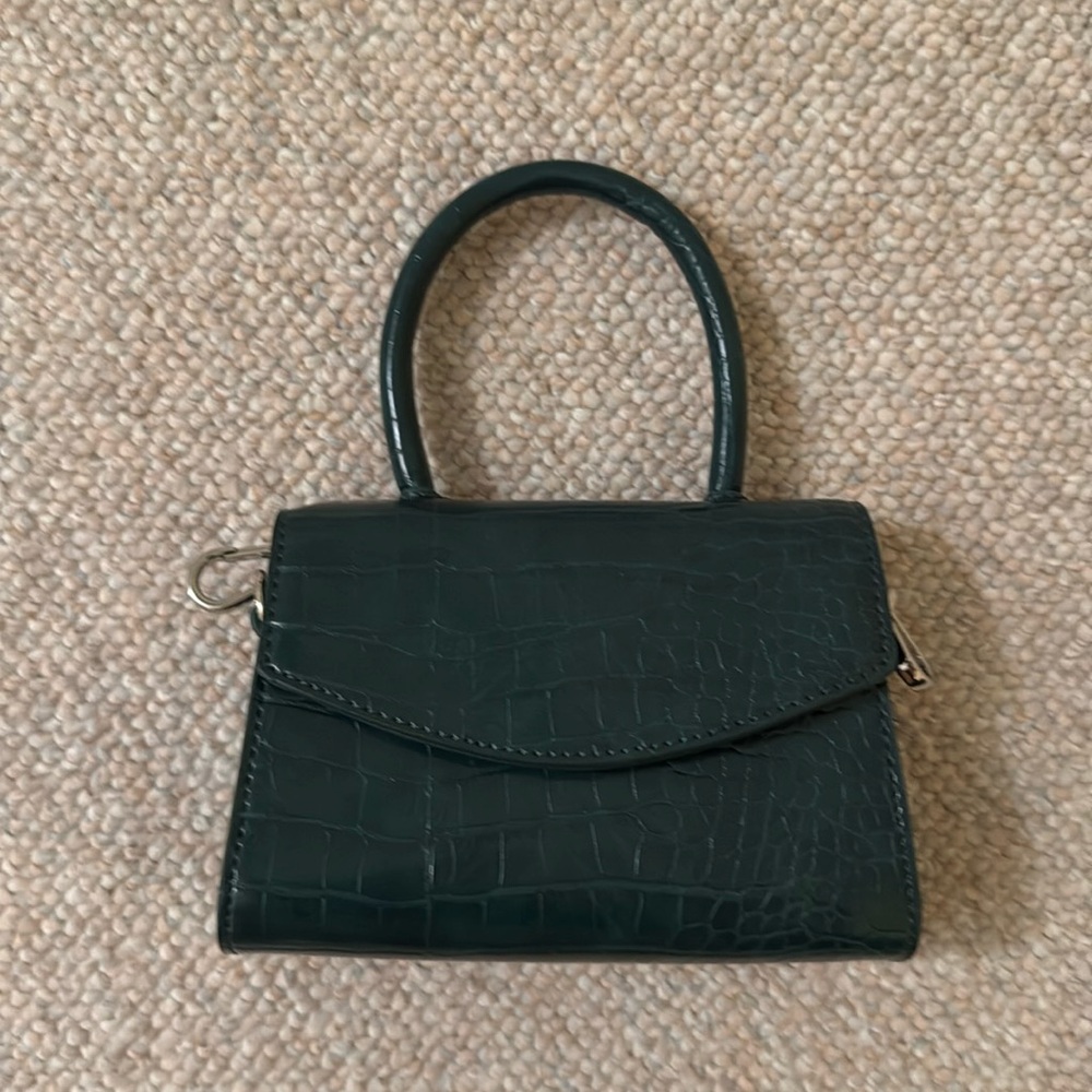 Urban outfitters dark green mini crossbody bag